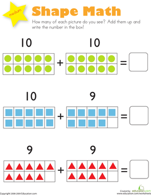 Addition: Shape Math