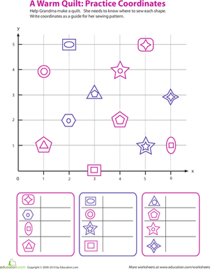 A Warm Quilt: Practice Coordinates