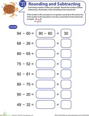 Speedy Rounding and Subtracting 6