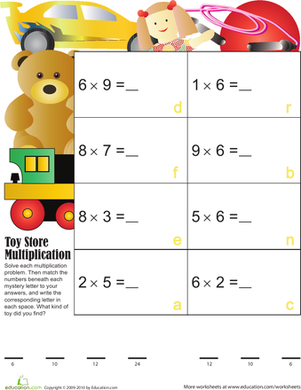 Toy Store Multiplication