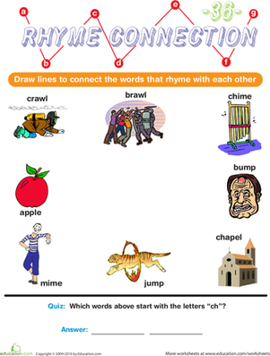 Rhyme Connection 36
