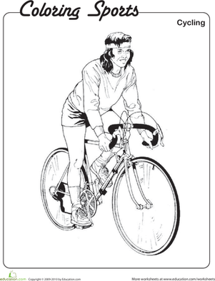 Color a Cyclist