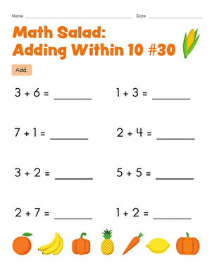 Math Salad 30