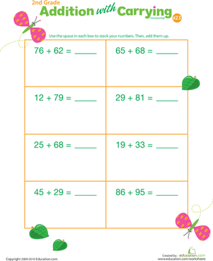 Addition with Carrying 23
