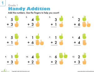 Addition Practice: A Helping Hand