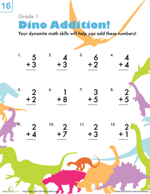 Dinosaur Addition