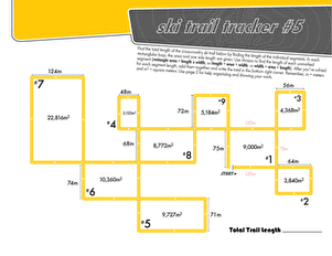 Olympic Arithmetic: Ski Trail Tracker #5