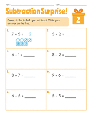 Subtraction Surprise! #2 large image