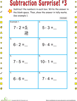 Subtraction Surprise #3