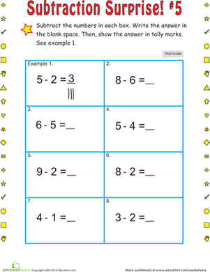Subtraction Surprise #5