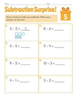 Subtraction Surprise! #5 large image