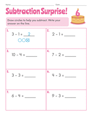 Subtraction Surprise! #6 large image