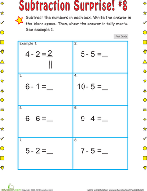 Subtraction Surprise #8