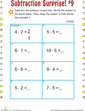 Subtraction Surprise #9