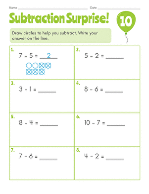 Subtraction Surprise! #10 large image