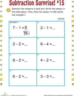 Subtraction Surprise #15