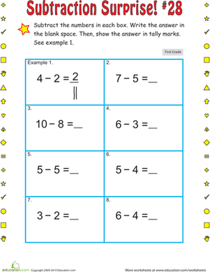 Subtraction Suprise #28