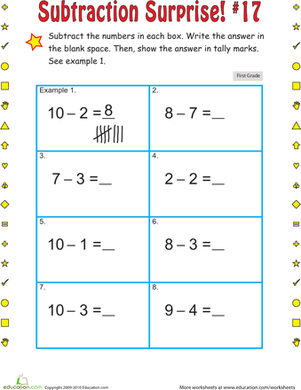 Subtraction Surprise #17