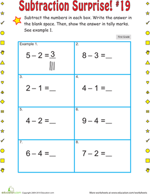 Subtraction Surprise #19