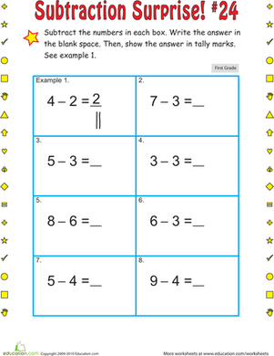 Subtraction Surprise #24