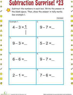 Subtraction Surprise #23
