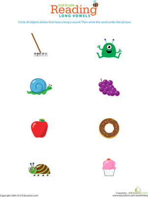 Reading Readiness: Long Vowels