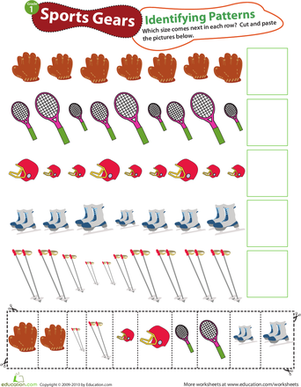 Identifying Patterns: Sports Gear