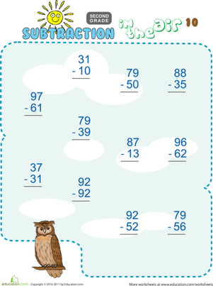 Subtraction in the Air #10