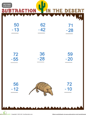 Subtraction in the Desert #1