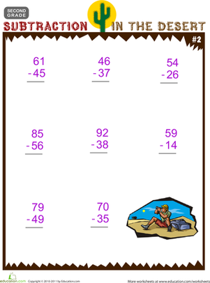 Subtraction in the Desert #2