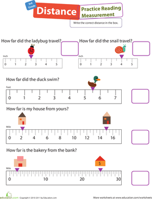 Measurement Mania #7: Practice Reading Distances