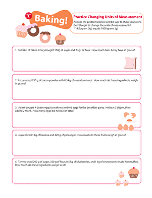 Measurement Mania #1: Baking