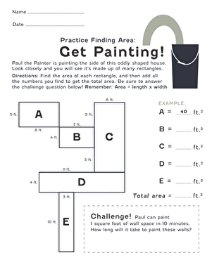 Practice Finding Area #6: Get Painting!