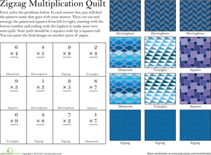 Make a Quilt: Multiplication #4