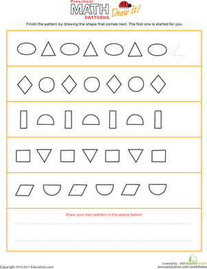 Draw It! Patterns #1