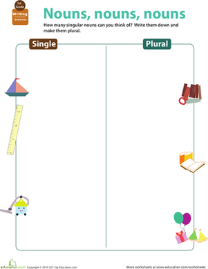 Get into Grammar: Nouns