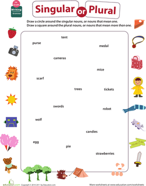 Get into Grammar: Singular or Plural Nouns?