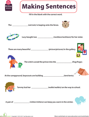 Get into Grammar: Select the Subject