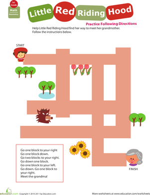 Locations, Locations! Little Red Riding Hood