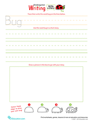 Jump Into Writing: Write a Bug Story