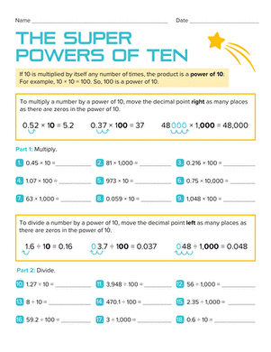 The Super Powers of Ten