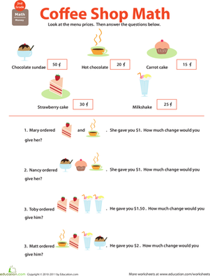 改变:咖啡店数学