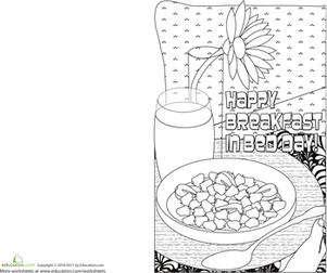 Make a Card for Mom: Breakfast in Bed