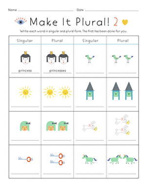 Make It Plural #2
