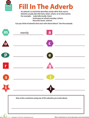 All About Adverbs