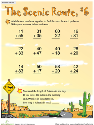 Taking the Scenic Route: Addition #6