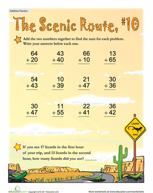 Taking the Scenic Route: Addition #10