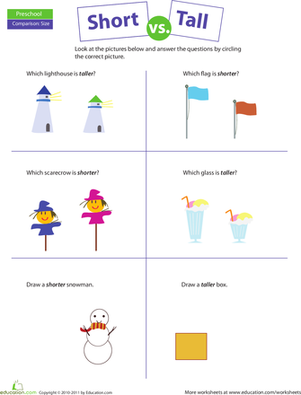 Comparing: Short vs. Tall