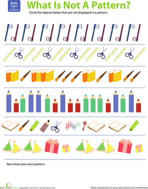 Pattern Practice: What's In a Pattern? #1