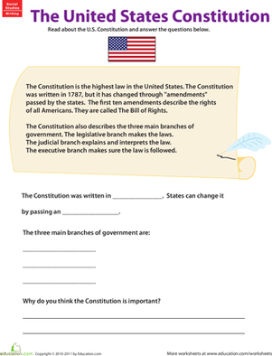Learn About the U.S. Constitution